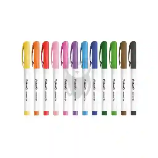 Micropunta Plus Cj/12 Colores Surtidos Pelikan