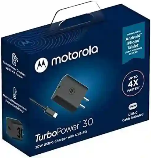 Cargador Motorola Tipo C Turbo Power 20w