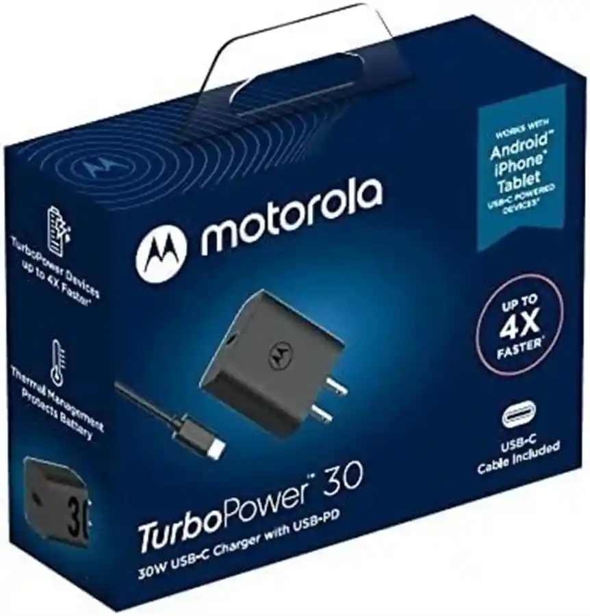 Cargador Motorola Tipo C Turbo Power 20w
