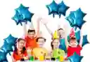 Bouquet 5 Pcs Bluey Set De Globos Bingo Y Bluey