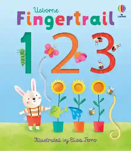 Libro Infantil Fingertrail Para Aprender A Contar Para Niños