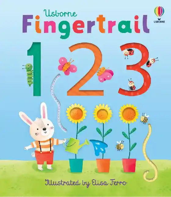 Libro Infantil Fingertrail Para Aprender A Contar Para Niños