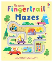 Libro Infantil Fingertrail Mazes Para Exploradores Niños