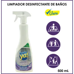 Limpiador Desinfectante De Baños (antibacterial) 500ml