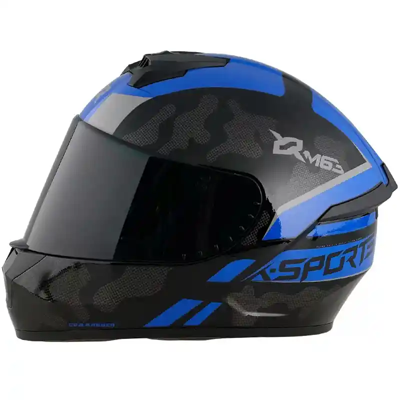 Casco X-sports M63 Comander Blue