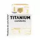 Condones Ultra Delgados X3 Titanium