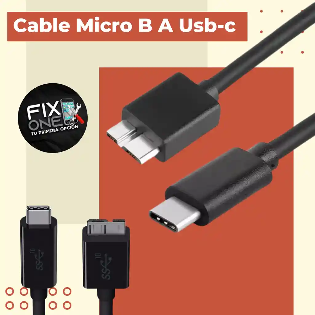 Cable Micro B A Usb-c