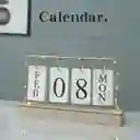 Calendario De Escritorio Con Luces Led