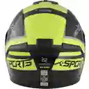 Casco X-sports M63 Comander Fluor Talla M