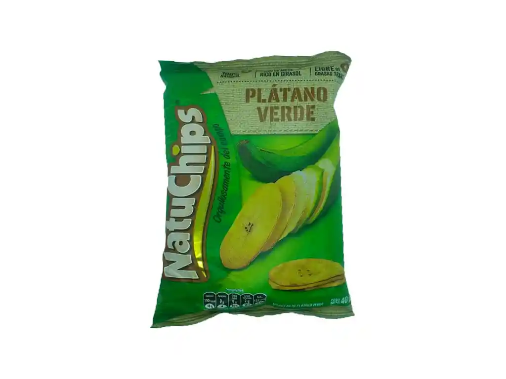 Natuchips- Platano Verde