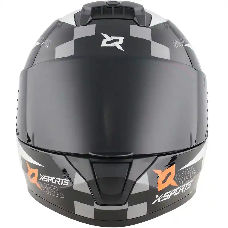 Casco X-sports M63 Geminis Black White Talla M