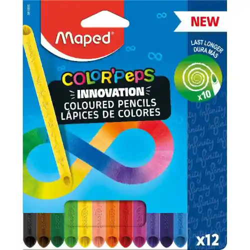 Colores Maped Infinity Peps X12