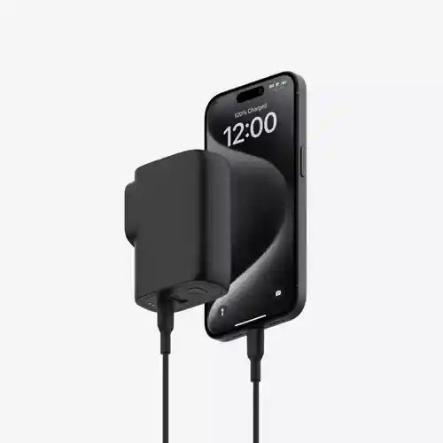 Cargador Carga Rapida Iphone + Powerbank 5k Usb-c Y Usb-a 25w