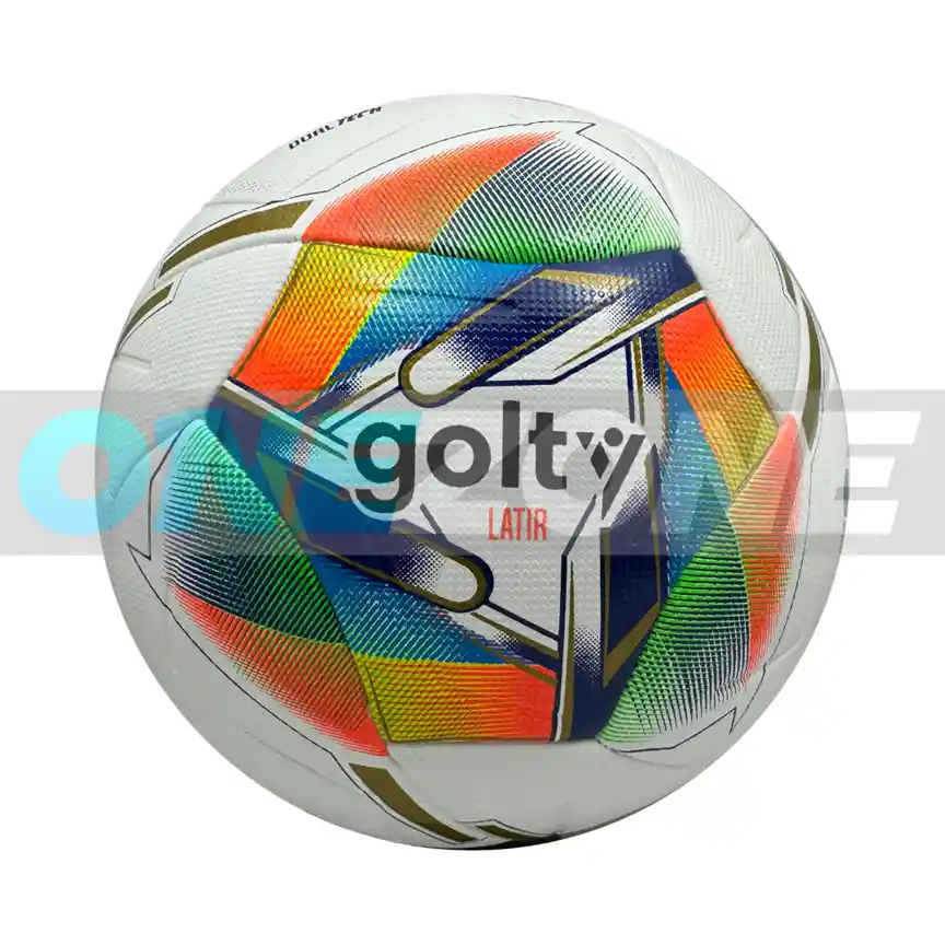 Balón De Fútbol #5 Pro Golty Latir Dualtech/ Blanco