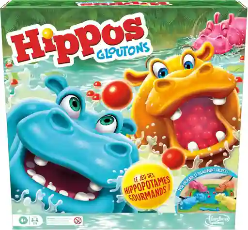 Juego Divertido De Hipopótamos Glotones Para Niños Familia