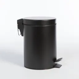 Papelera Negro Mate Finlandek Db30253l