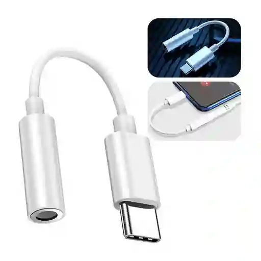 Adaptador Tipo-c A Jack 3.5mm Para Samsung