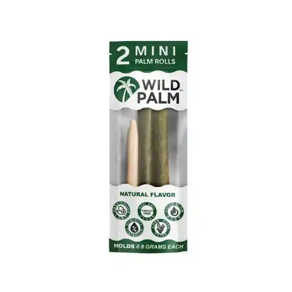 Wild Hemp - Mini Wild Palm - Rollos - Natural Flavor