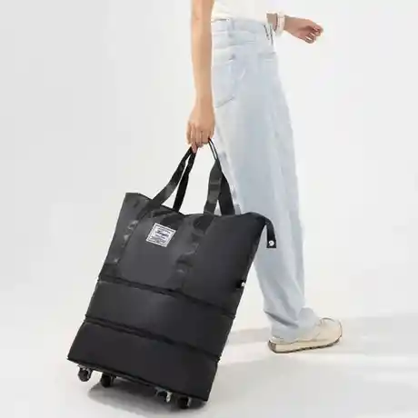 Bolso De Viaje Expandible Con Ruedas