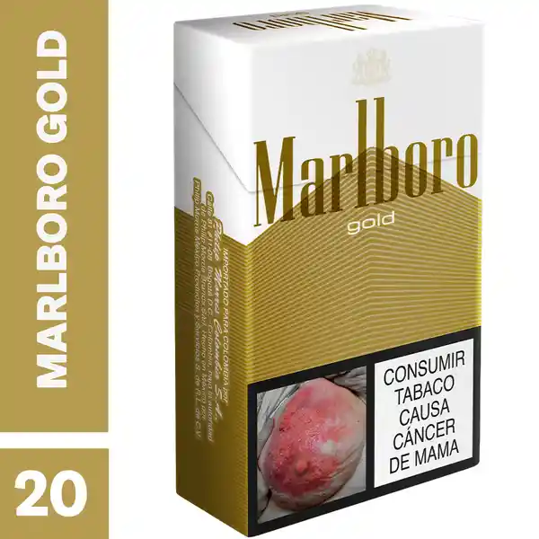 Cigarrillos Malboro Vista Gold-pq*20