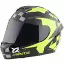 Casco X-sports M63 Geminis Black Fluor Talla M