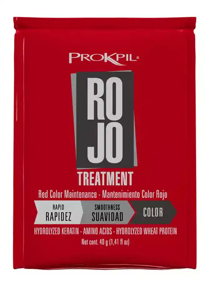 Matizante Para El Tratamiento Del Cabello Color Rojo - Prokpil 40g