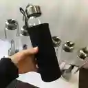 Termo Botella De Agua Con Cristales De Cuarzo + Estuche