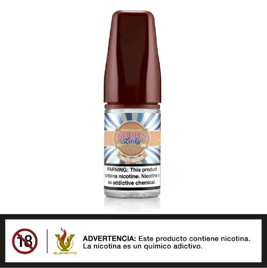 Dinner Lady Salt - Sweet Tobacco 30ml - 30mg