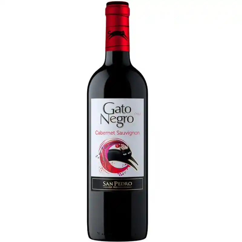 Vino Gato Negro Cabernet Sauvignon 0,375 L