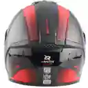 Casco Integral X-sports M63 Lord Negro/rojo Brillante T M