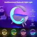 Cargador Inalambrico Carga Rapida Lampara G Rgb Bluetooth.