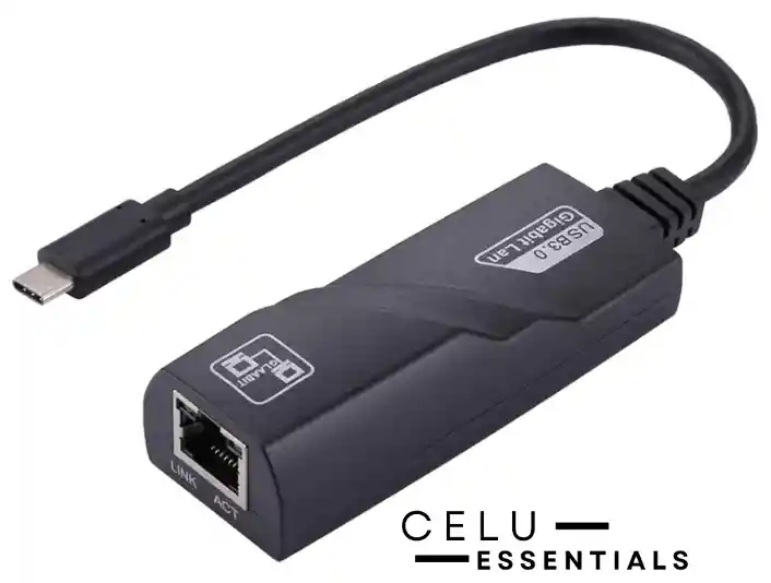 Adaptador Convertidor C A Ethernet 3.0 Gigabit Rj 45 Lan Cable De Red