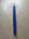 Vela Delgada Y Larga (19cm Y Colores)
