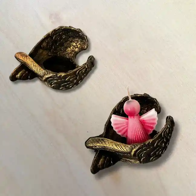Vela De Angel Con Portavela