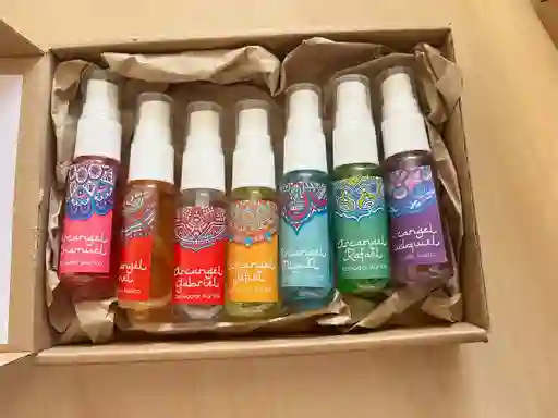 Kit De Activadores Auricos De Los 7 Arcangeles (20 Ml Cada Uno)