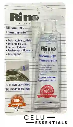 Silicona Transparente Rtv Profesional 85 Gramos