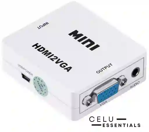 Caja Convertidor Hdmi A Vga