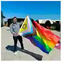 Bandera Lgbt Progress Intersexual 1mtrx1.5mt Orgullo Gay Grande Exterior