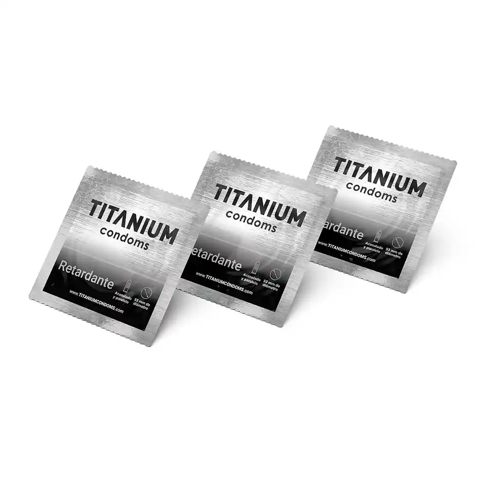 Condones Retardantes X3 Titanium