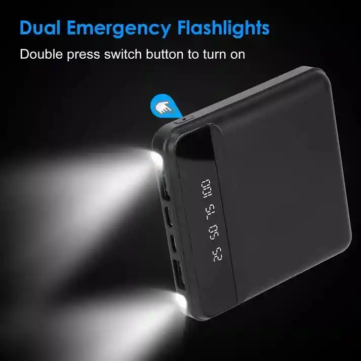 Cargador Portátil Para Celular Power Bank Smart 10000 Mah