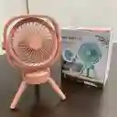 Mini Ventilador Recargable De Escritorio