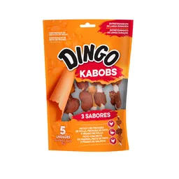 Dingo Kabobs Con Pechuga De Pollo, Pechuga De Pato E Higado De Pollo X 5 Unidades