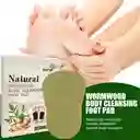 Almohadillas Limpiadoras Para Pies Con Ajenjo Natural X 10 Unidades