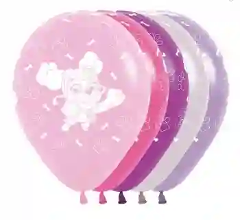 R-12 Bombas Globos Sempertex Paw Patrol Niña Fashion Surtido Paquete X10 Unidades