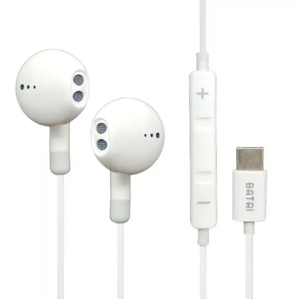 Audifonos Alambricos Manos Libres Tipo C Batri Bt-12