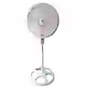 Ventilador Pedestal Pared 18 Pulgadas 75w Coral Blanco