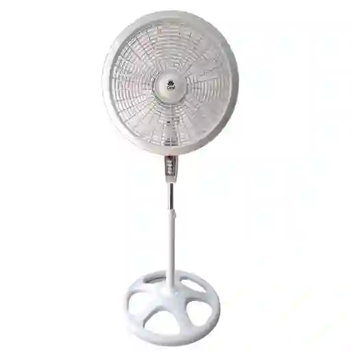 Ventilador Pedestal Pared 18 Pulgadas 75w Coral Blanco