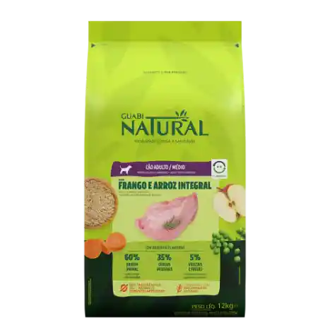 Guabi Natural Adulto Raza Mediana Pollo Y Arroz