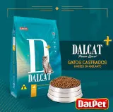 Dalcat Alimento Castrado Para Gato Sabor Pollo 1kg