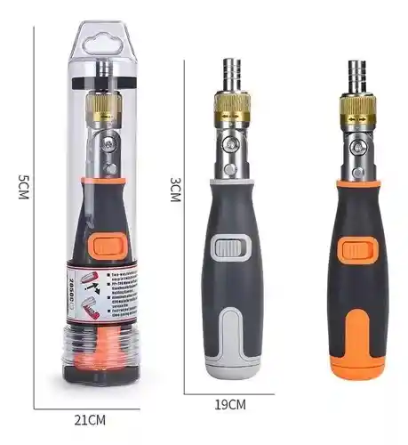 Destornillador De Trinquete 10 En 1